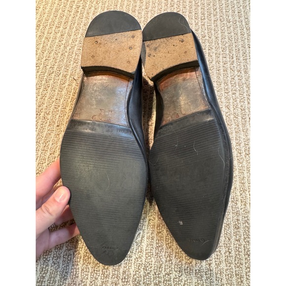 Rudy's Paris‎ black Leather Cap Toe Oxford Dress Shoes Lace Up Formal Business - Picture 7 of 10